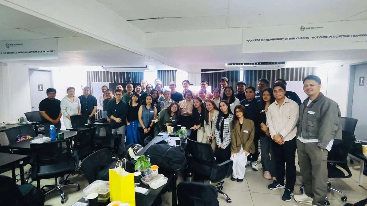 Group photo of attendees at the Kita Tayo SEO meetup, The Hangout Coworking Space, October 10, 2026